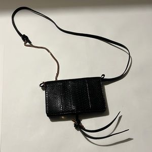 Brand NEW Black leather *Stella McCartney* shoulder mini bag